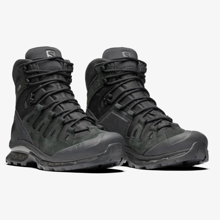 Tênis De Caminhada Salomon Quest 4d GTX Advanced Masculino Pretas | PT V57608